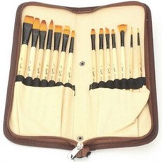 Rijeu Jenny 帆布油畫筆組 01 杏色帆布, 1套, 20.5cm