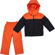 Efreeder兒童款雙色拼接滑雪服上下套裝