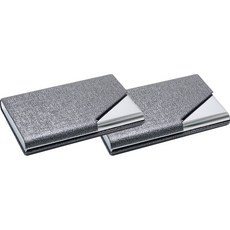 민코 명함 카드 케이스 M712 2p, 1단, 그레이