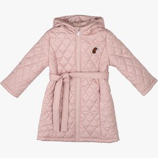 amare illael 女童 Fit & A 絎縫大衣