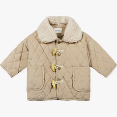 amareillael 兒童絎縫雙層大衣