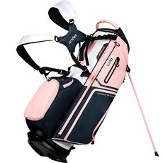 젝시오 여성용 스탠드백 GGC-21105i, 화이트+네이비+핑크