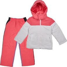 Epleader 兒童雙色樹滑雪服上下套裝