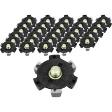 高爾夫球鞋釘 螺絲型, 混合色, 60個