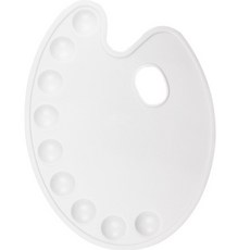 油畫調色板 P232 款式1, 1個, 10格