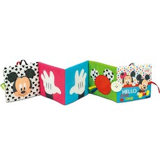 Disney 迪士尼 寶寶感官發育布書重點書, 混合顏色