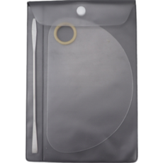 K-Lab 不銹鋼壓克力調色板半圓形壓克力, 1個