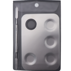 K-Lab 不銹鋼壓克力調色板大方形鏡子 4, 1個