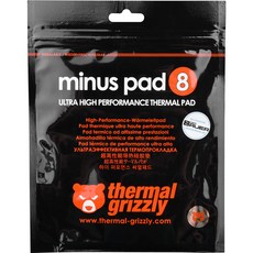 더머그리즐리 Minus Pad 8 서멀패드 30 x 30 x 0.5 mm 서멀패드, 1개