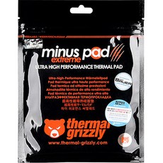더머그리즐리 Thermal Minus Pad Extreme 서멀패드 120 x 20 x 0.5 mm, 1개