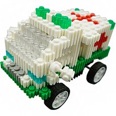 colorstory 拼豆罐 立體半自動救護車 G32 10mm, 混合顏色