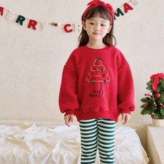 Bebezoo 童款聖誕圖騰長袖上衣