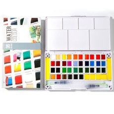 초보자 고체 회화 페인팅 고체 물감, 36색