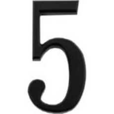 편스토어 아크릴 번호 안내판 6cm, 5, 1개