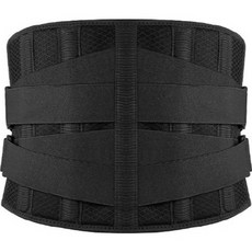 건강별밭 허리 보호대 벨트, 1개, 블랙