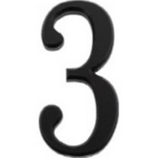 편스토어 아크릴 번호 안내판 7.62cm, 3, 1개