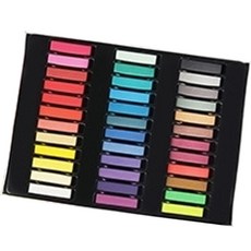 生活白紙著色棒粉彩, 1套, 36色