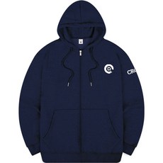 Crossdot Left Two 刷毛連帽拉鍊外套 CHA_0010