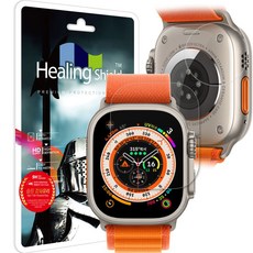 Healing Shield 智能手錶 9H 屏幕保護膜鋼化玻璃膜 2p + Curved Fit Prime 高光心率傳感器膜 2p 套組, 1套