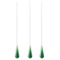 安藤彩柄38.5cm接力棒3p, 綠色