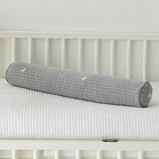 lolbaby 純棉孩童抱枕, 月亮星星款 灰色