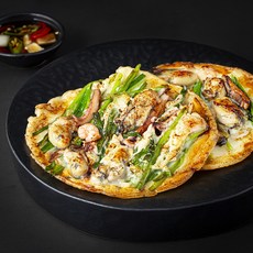 바다자리 생굴 해물 굴부추전 씨키트 2~3인분 320g + 야채 + 부침가루 세트, 620g, 1세트