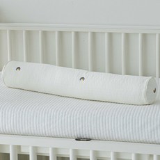 롤베이비 면100수 아기 바디필로우, 문앤스타화이트