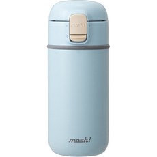 모슈 라떼 원터치 텀블러, 스카이, 450ml, 1개