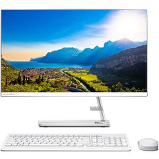 레노버 아이디어센터 올인원 PC White ideaCentre AIO3-27IAP7 i5W (i5-1240P 68.5cm WIN11 Home RAM 8GB NVMe 512GB), 기본형