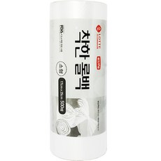 롯데이라이프 착한 롤백 소 17cm x 25cm, 소(S), 500개입, 1개