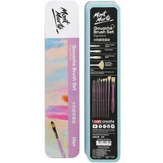 Liz J 美術用品輕巧油畫筆套組 08 Dreamland 鐵盒, 1套, 324 x 72 x 30 mm