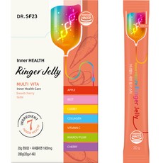 SKINFACTORY Ringer Jelly膠原蛋白果凍條 14入, 280g, 1盒
