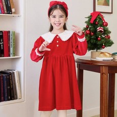 Bebezoo 女童Lael絲絨連身裙