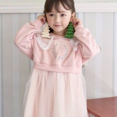 Bebezoo 兒童歡樂花朵連衣裙