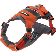 gentlwuff Daywalker 狗狗胸背帶, 胡蘿蔔紅