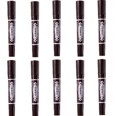 Ocean Reeve 書寫流暢雙頭油性麥克筆 23 咖啡, 10個, 1色