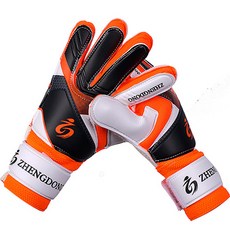 충격흡수에 강한 풋살 축구 골키퍼장갑 양쪽착용, 오렌지, 1개