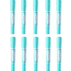 Ocean Rive 書寫滑順雙頭油性麥克筆 17 牛奶藍, 10個, 1色