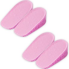 Shubric 女性用柔軟蜂巢矽膠鞋墊 3.5cm 2入 x 2組