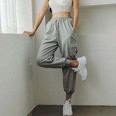 GLAM GONGGAM 女款 Harley2 羅紋訓練鬆緊束口褲