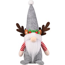 長樹魯道夫帽無臉聖誕老人聖誕大型裝飾, 魯道夫綠, 1個