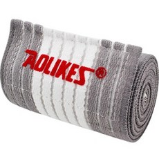 AOLIKES 헬스 엘보 스트랩 보호대, 그레이화이트, 1개