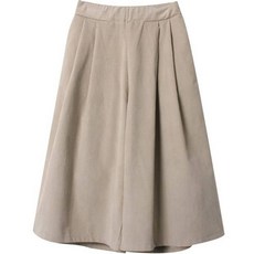 린다샵 게츠린 코듀로이 뒷밴딩 플레어 롱 치마 바지 cppt11010k2a