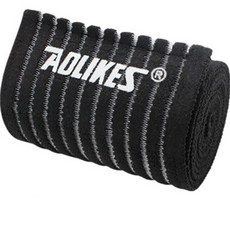 AOLIKES 헬스 엘보우 스트랩 보호대, 블랙, 1개