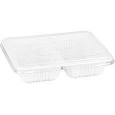 飯盒容器 1000ml 白色, 1件, 20個