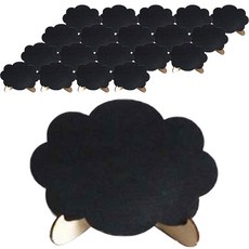 Life Sweet 多用途迷你黑板支架 留言板支架 佈告欄 D 20入, 木質