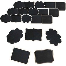 Life Sweet 多功能迷你黑板立架 留言板立架 佈告欄 F 隨機出貨 20入組, 木頭