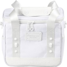 Persian cat 007 方形高爾夫保溫袋, 白色的