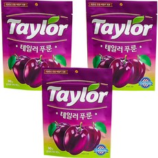테일러 푸룬건자두, 50g, 3개