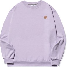 DIELCRI 男款大尺碼蝴蝶餅小logo大學T